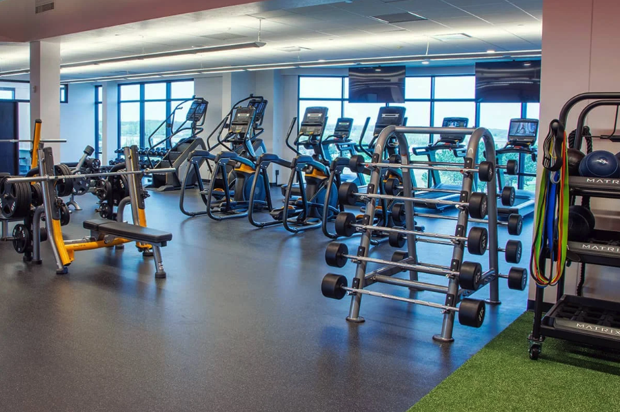 Sample gym layout image